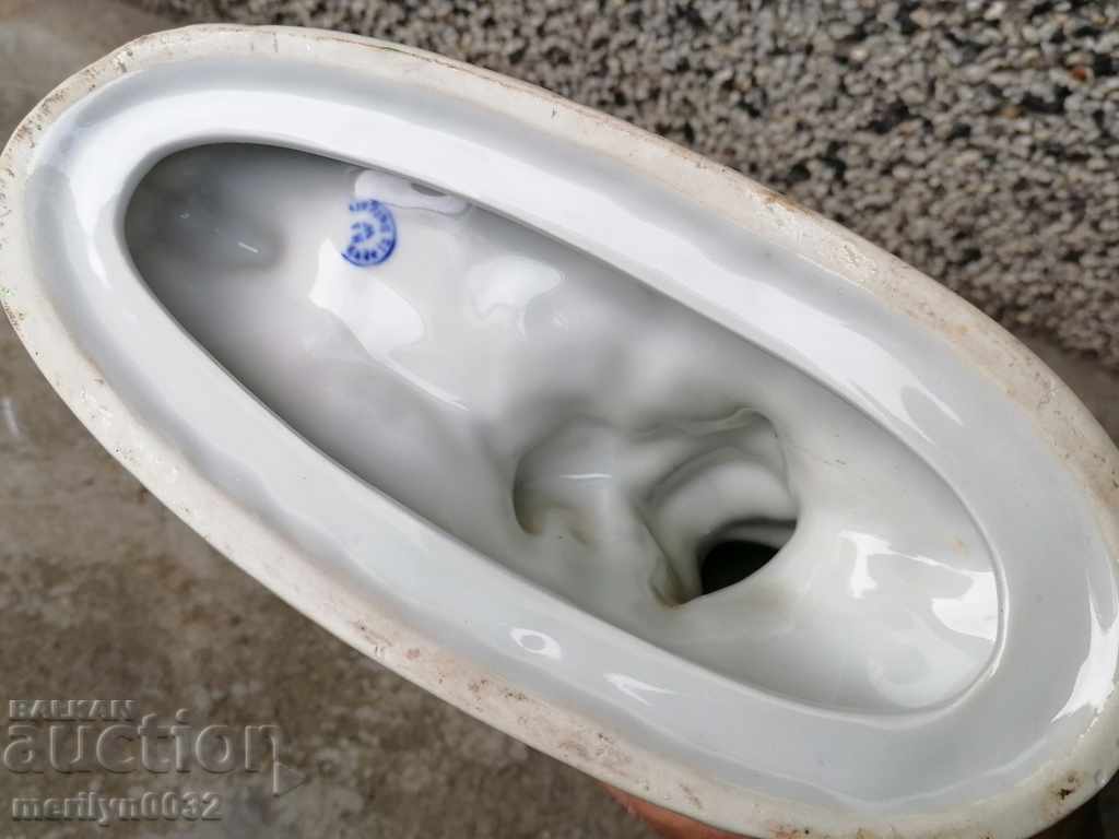 Bulgarian porcelain figure hind porcelain figurine - 5