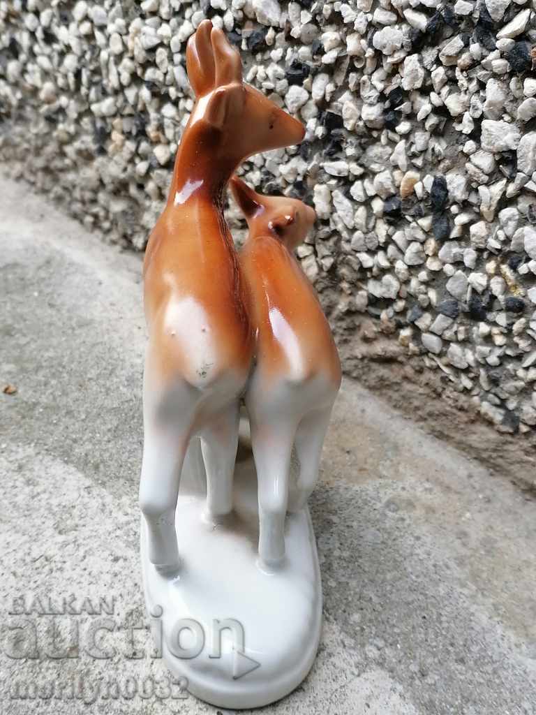 Bulgarian deer figure surandak porcelain figurine - 5 Bulgarian deer figure surandak porcelain figurine - 5