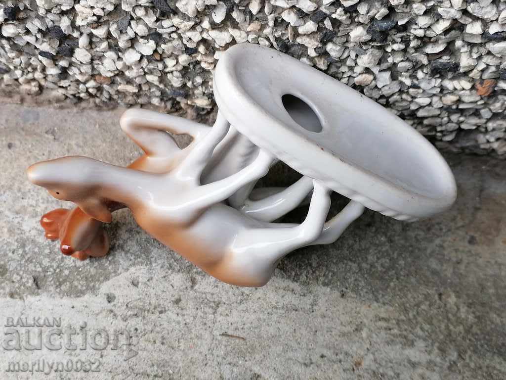 Bulgarian deer figure surandak porcelain figurine - 6 Bulgarian deer figure surandak porcelain figurine - 6