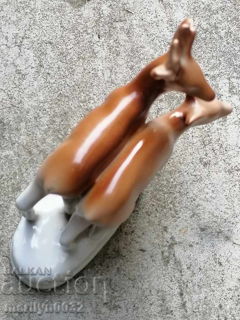 Bulgarian deer figure surandak porcelain figurine - 7 Bulgarian deer figure surandak porcelain figurine - 7