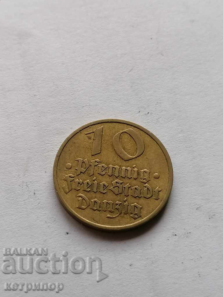 10 pfennig 1932 Danzig