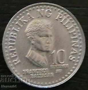 10 centimo 1980, Filipine