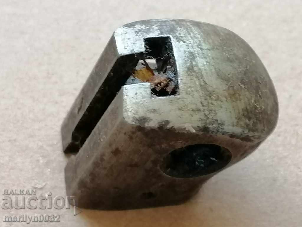 Part detail of a bayonet bayonet on a Manlicher M-95 rifle - 5 Part detail of a bayonet bayonet on a Manlicher M-95 rifle - 5