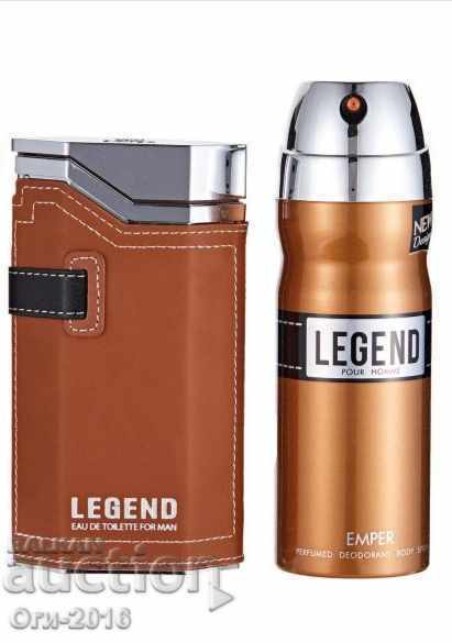 Delivery of LEGEND Eau De Toilette for MEN & Deodorant inside