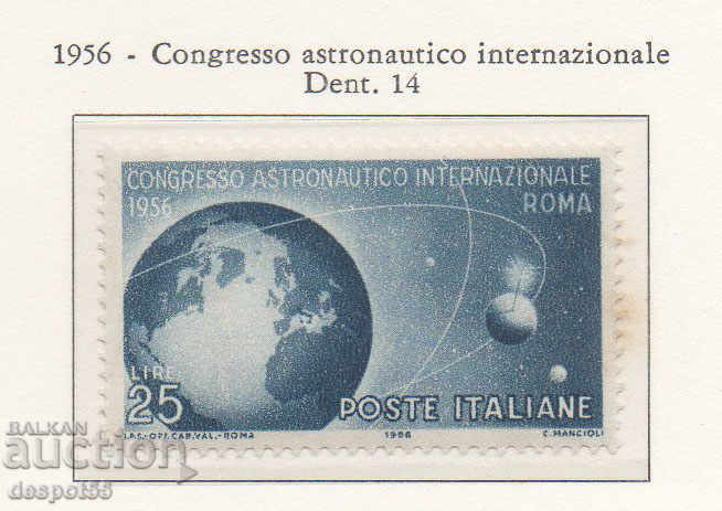 1956 Italia. Al 7-lea Congres Internațional de Astronautică, Roma