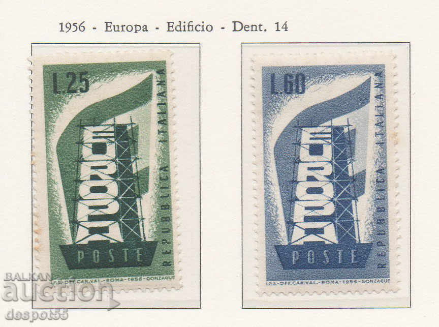 1956. Italy. Europe.