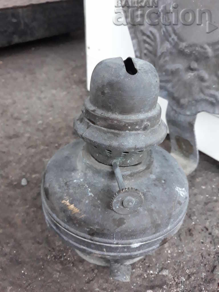 Old gas lamp in Art Deco lantern style with price 35.00 BGN | € 17.90 Old gas lamp in Art Deco lantern style with price 35.00 BGN | € 17.90