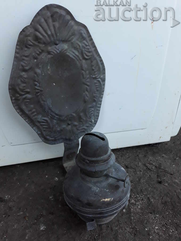 Old gas lamp in Art Deco lantern style - 6 Old gas lamp in Art Deco lantern style - 6