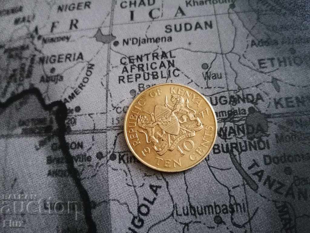 Κέρμα - Κένυα - 10 σεντ 1977