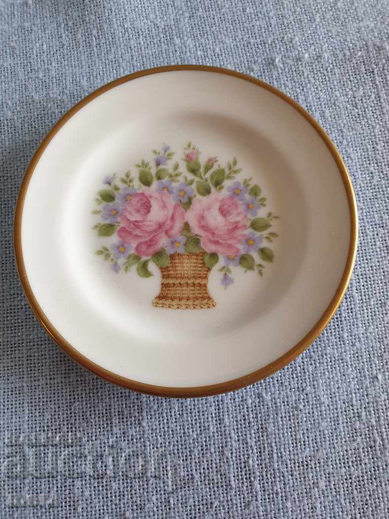 Porcelain miniature plate-Kaiser
