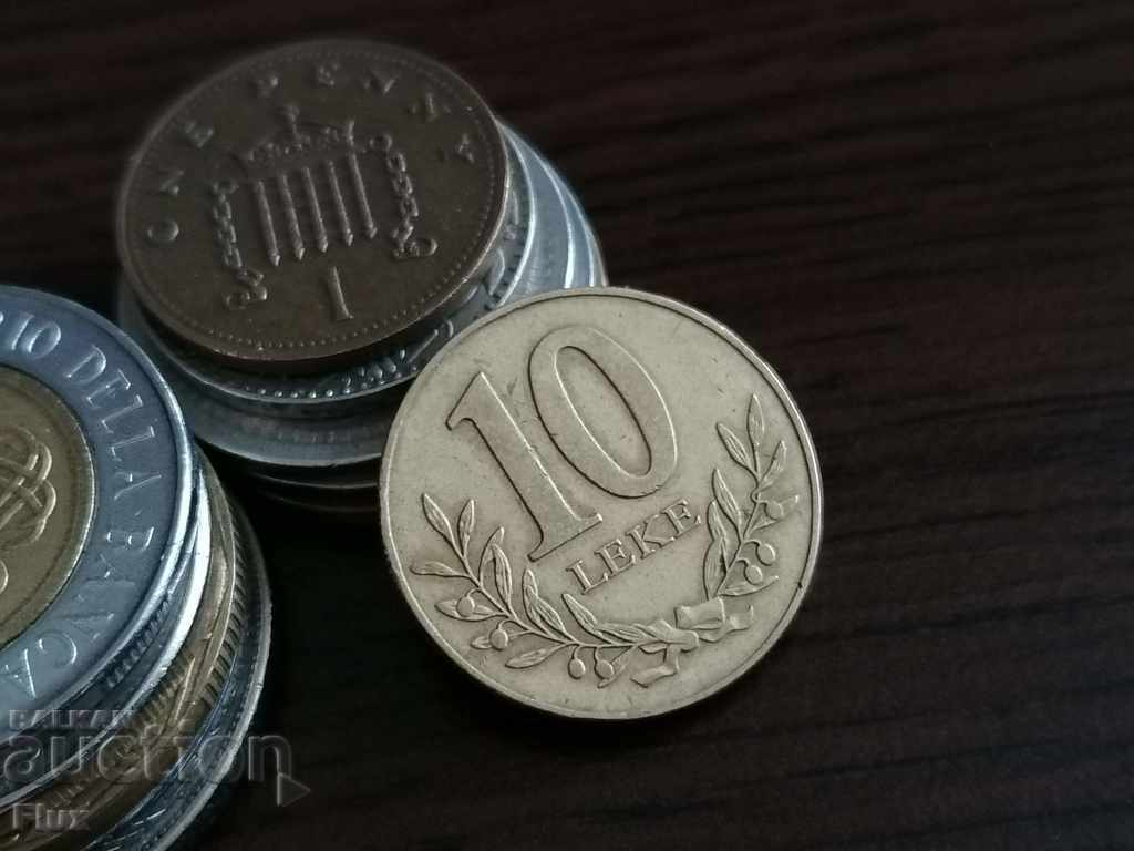 Монета - Албания - 10 леке | 1996г.