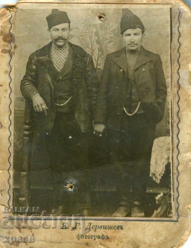 OLD PHOTO - CARDBOARD - DERVISHEV XANTOPOULOS VARNA- S027 OLD PHOTO - CARDBOARD - DERVISHEV XANTOPOULOS VARNA- S027