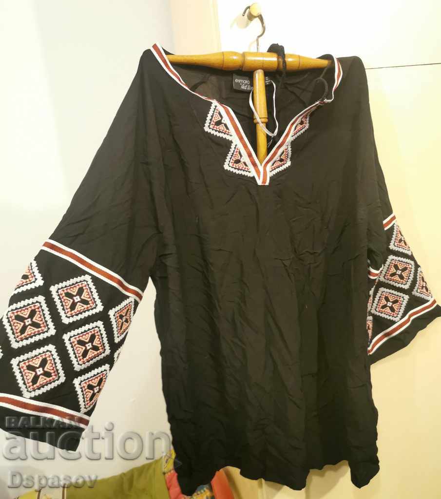 Women's Blouse Shirt with Embroidery and Label 40/42