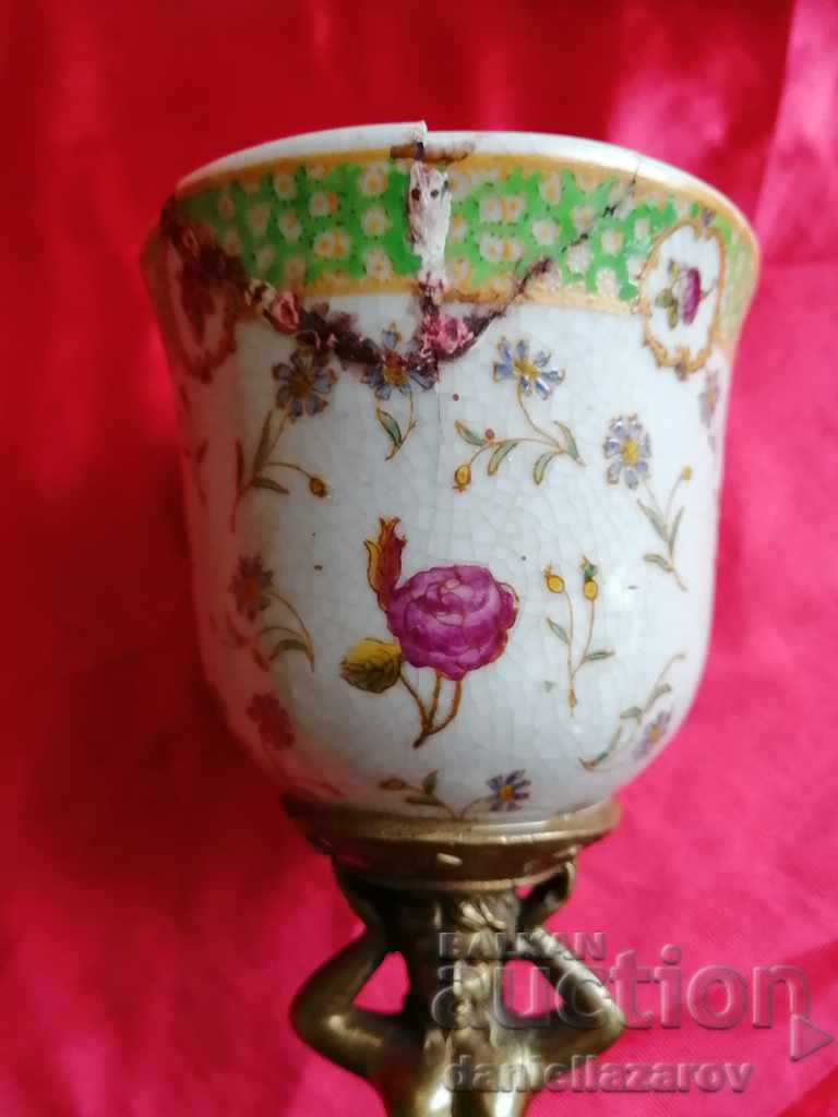 Auction Unique Rare Old Utensils Porcelain and Bronze Handmade Auction Unique Rare Old Utensils Porcelain and Bronze Handmade