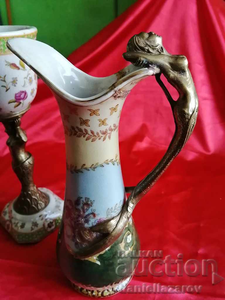 Delivery of Unique Rare Old Utensils Porcelain and Bronze Handmade Delivery of Unique Rare Old Utensils Porcelain and Bronze Handmade