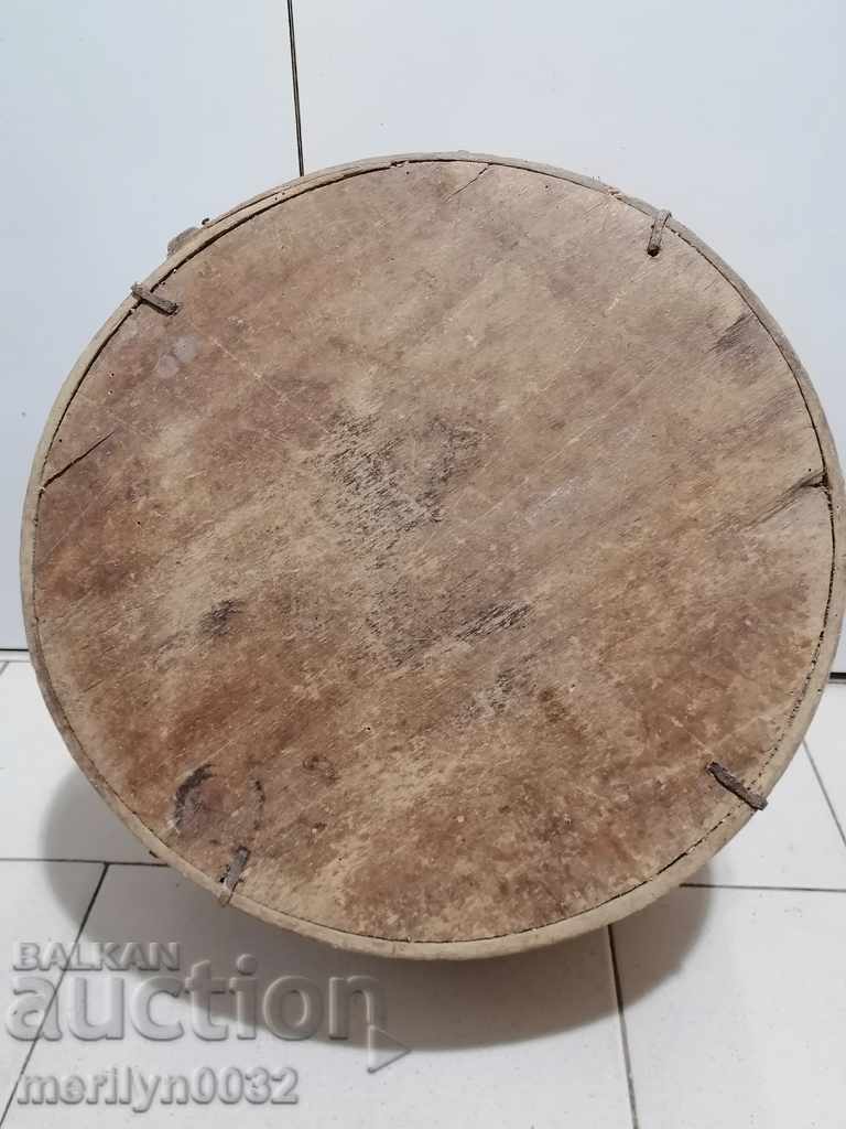 Old crutch for wheat, bushel, bucket, wooden - 6 Old crutch for wheat, bushel, bucket, wooden - 6