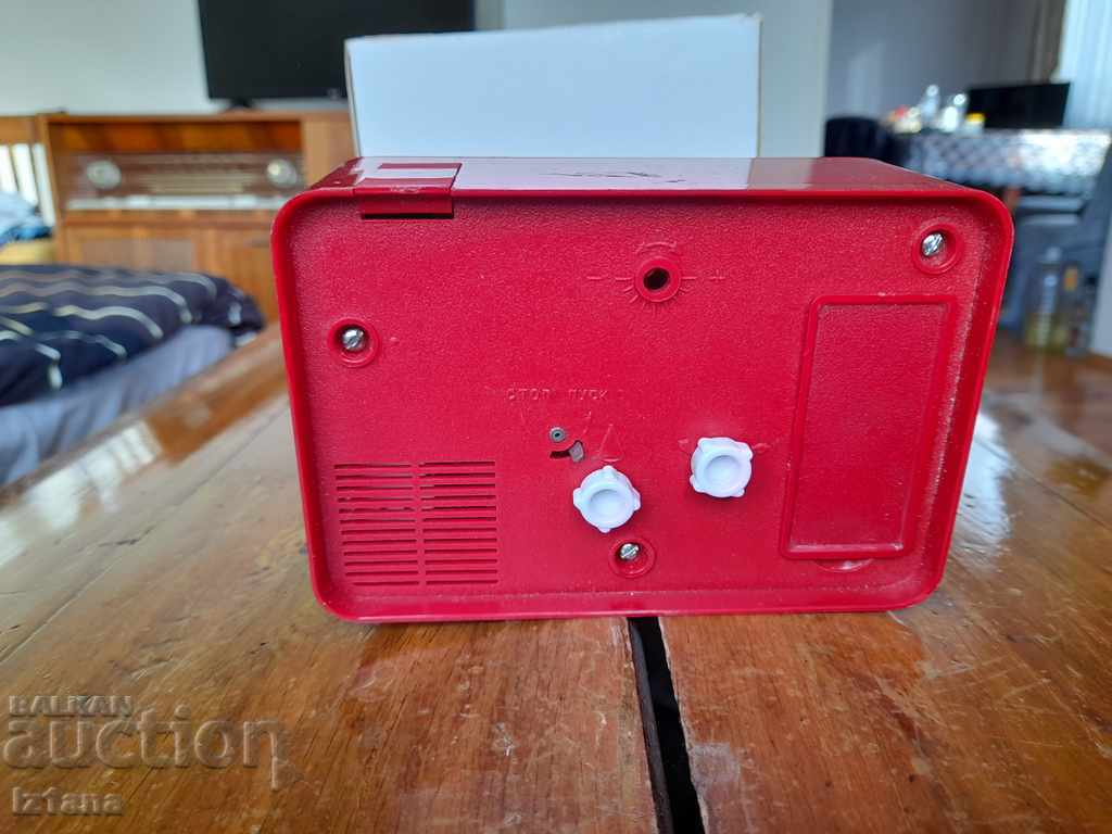 Стар настолен часовник будилник Янтар,Jantar - 5