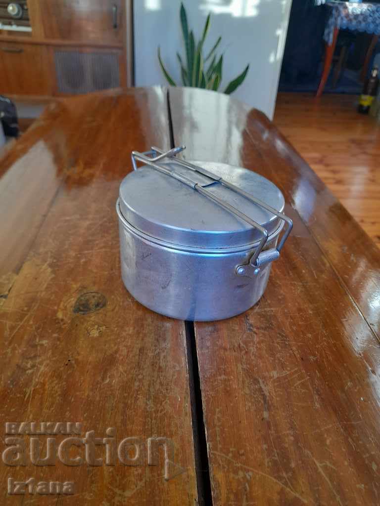 Old aluminum box with price 25.00 BGN | € 12.78 Old aluminum box with price 25.00 BGN | € 12.78