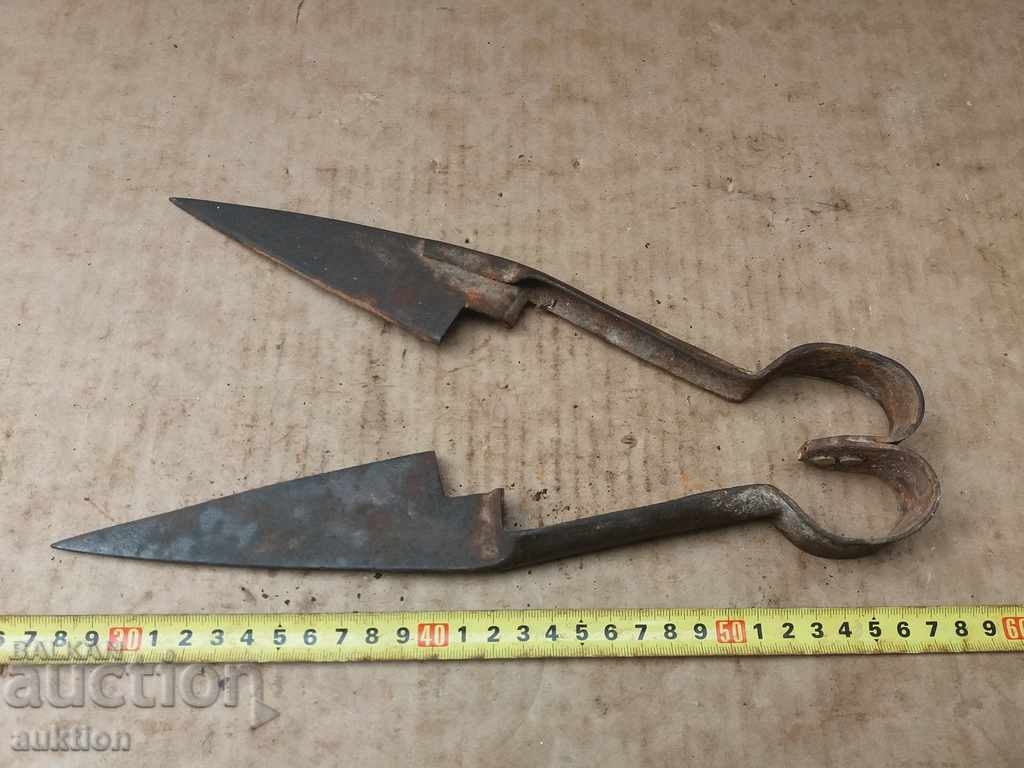 Auction FORGED SHEARS FOR SHEEP SHEARING - REVIVAL Auction FORGED SHEARS FOR SHEEP SHEARING - REVIVAL