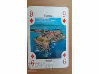 Game card Bulgaria 9 diamonds Sozopol