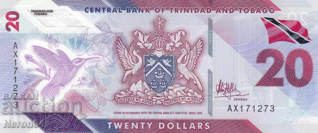 20 USD 2020, Trinidad și Tobago 20 USD 2020, Trinidad și Tobago