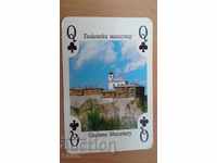 Playing card Bulgaria Lady of Sleeping Glozhene Monastery