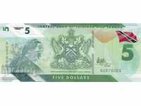 5 долара 2020, Тринидад и Тобаго