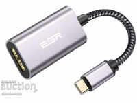 ESR USB C към HDMI адаптер [4K 30 Hz],Thunderbolt 3