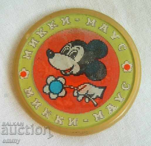 Personaje de desene animate cu insignă stereo - Mickey Mouse