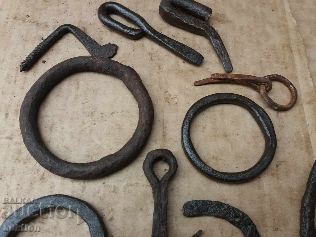 FORGED REVIVAL LOT ZHERAVNA LOCKS, ETC. - 5 FORGED REVIVAL LOT ZHERAVNA LOCKS, ETC. - 5