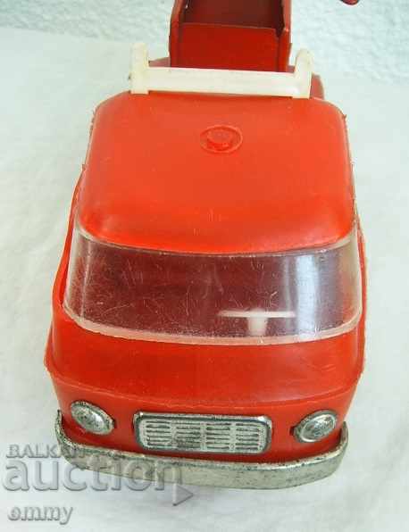 Truck old model fire truck without ladder, metal and plastic - 7 Truck old model fire truck without ladder, metal and plastic - 7