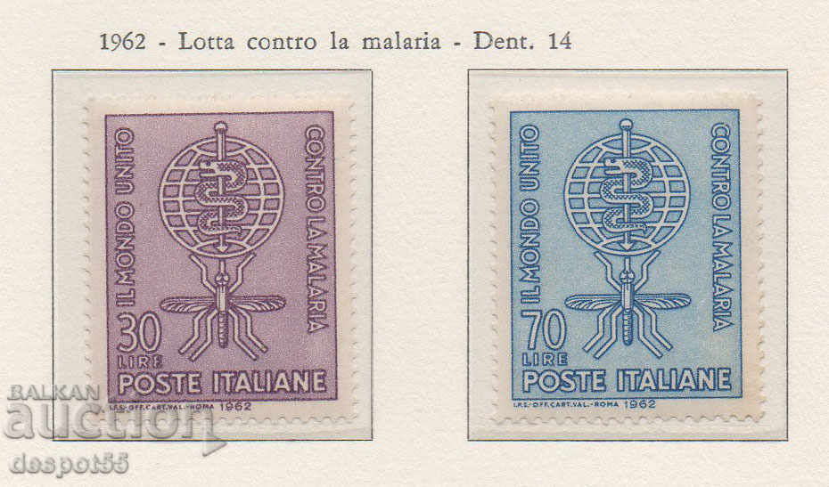 1962. Italia. OMS - Curs de Eradicare a Malariei.