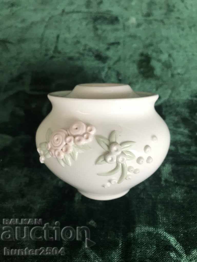 Vase, candlestick-7 cm Bg