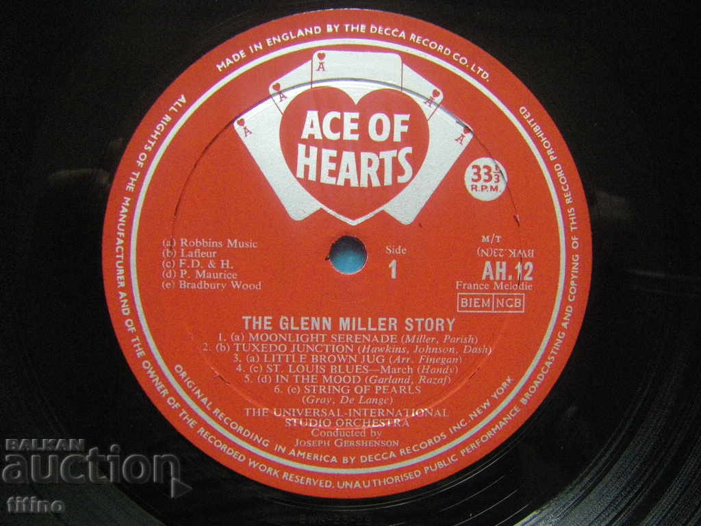 Δημοπρασία Το Universal Οικοτροφείο. Orchestra - The Glenn Miller Story