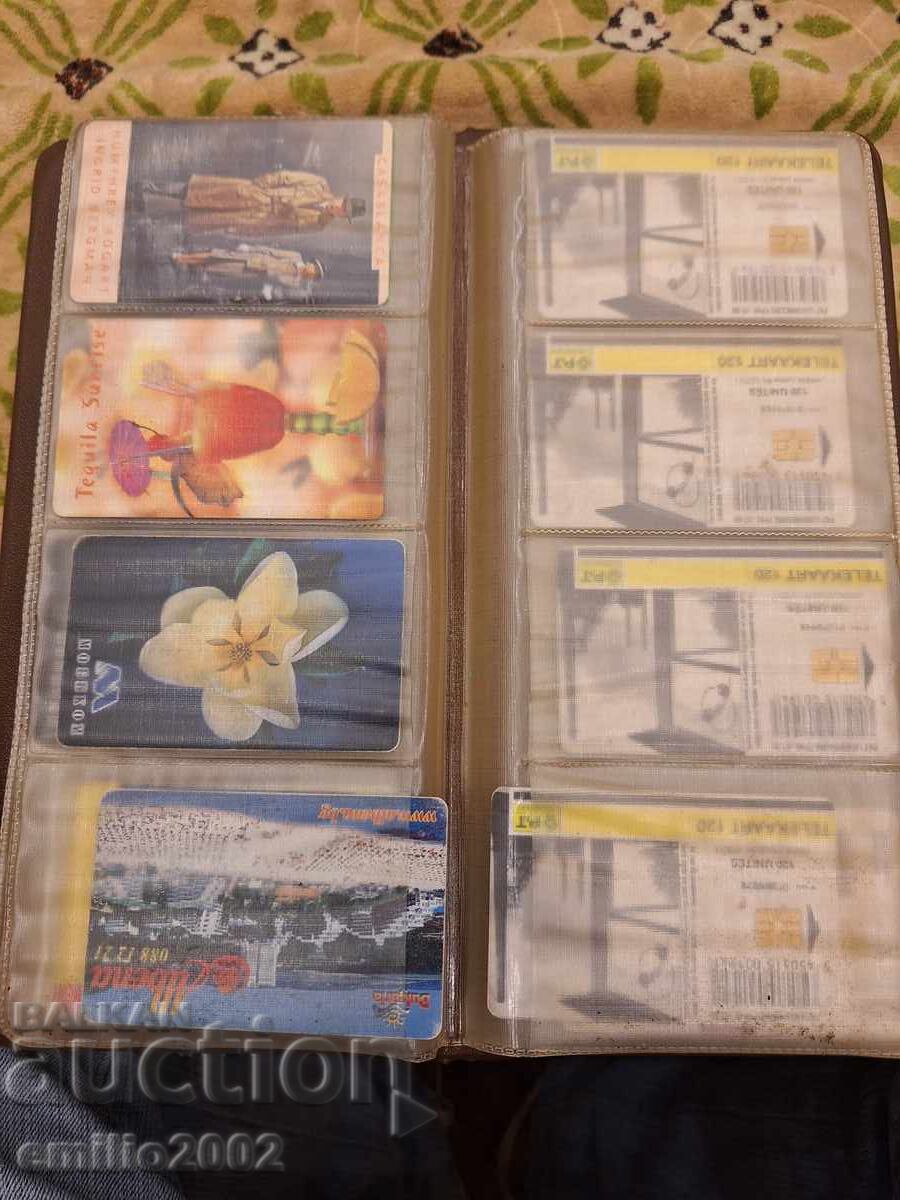 Trading cards in a binder, 25 pieces - 5 Trading cards in a binder, 25 pieces - 5