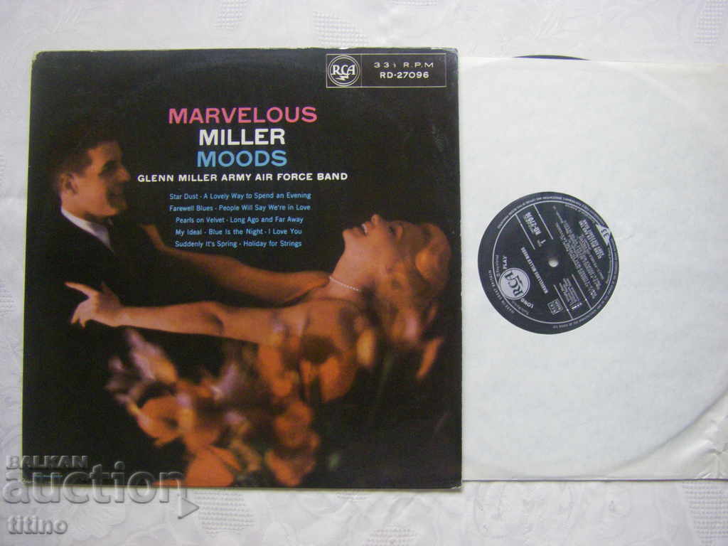 Glenn Miller - Marvelous Miller Moods with price 30.00 BGN | € 15.34 Glenn Miller - Marvelous Miller Moods with price 30.00 BGN | € 15.34