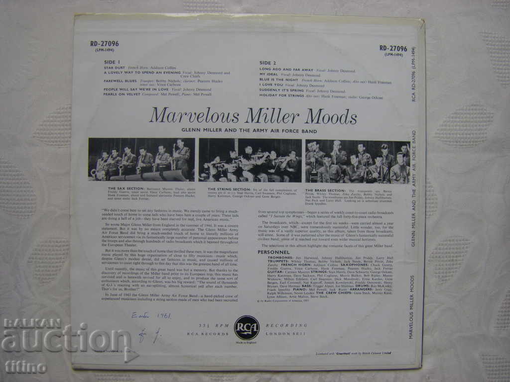Glenn Miller - Marvelous Miller Moods - 5 Glenn Miller - Marvelous Miller Moods - 5