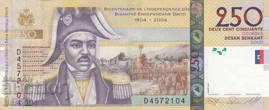 250 gurde 2010, Αϊτή