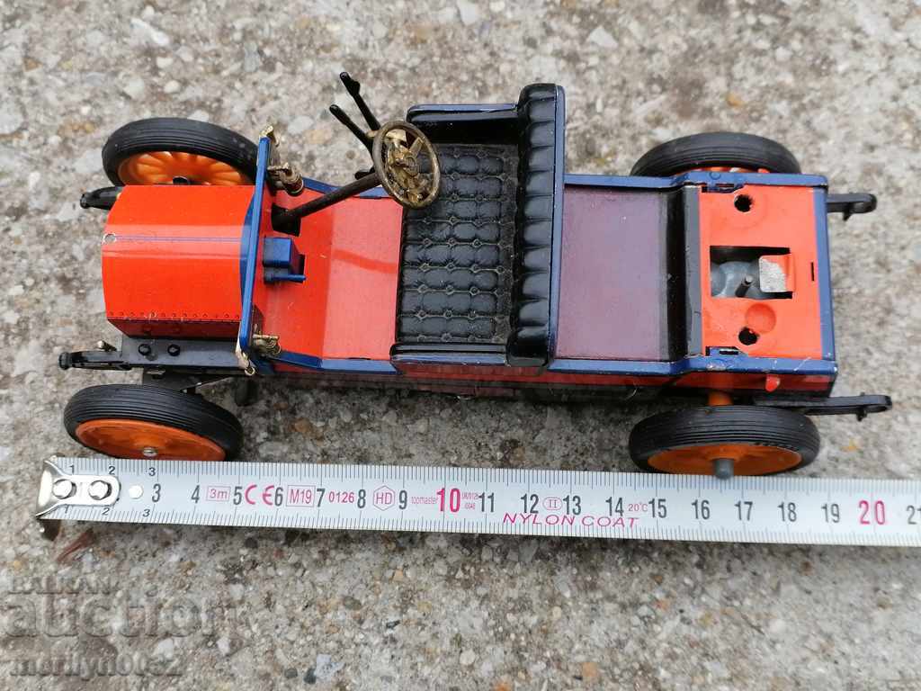 Children's tin toy without car key, stroller - 5 Children's tin toy without car key, stroller - 5