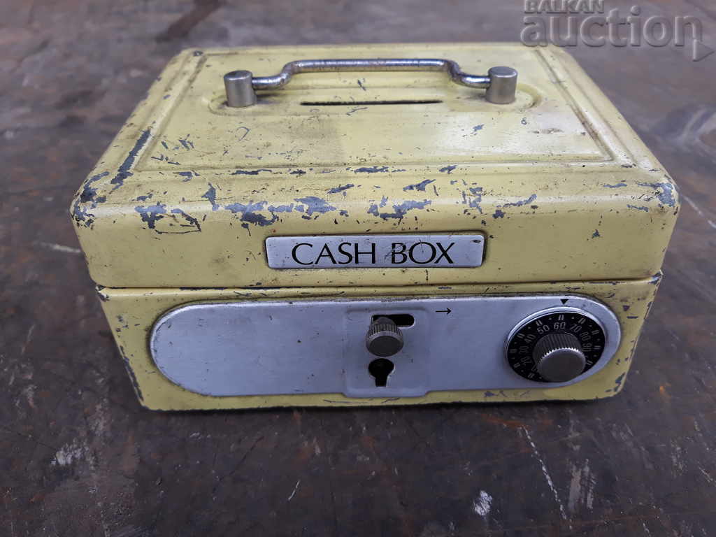 Auction children's metal money box Auction children's metal money box