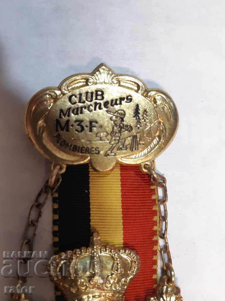 Delivery of Rare big beautiful medal, plaque - 150 years BELGIUM Delivery of Rare big beautiful medal, plaque - 150 years BELGIUM