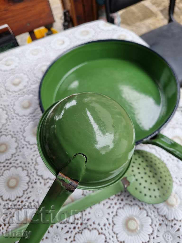 Old enameled vessels - 5 Old enameled vessels - 5