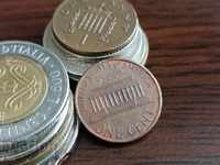 Monedă - SUA - 1 cent 1999