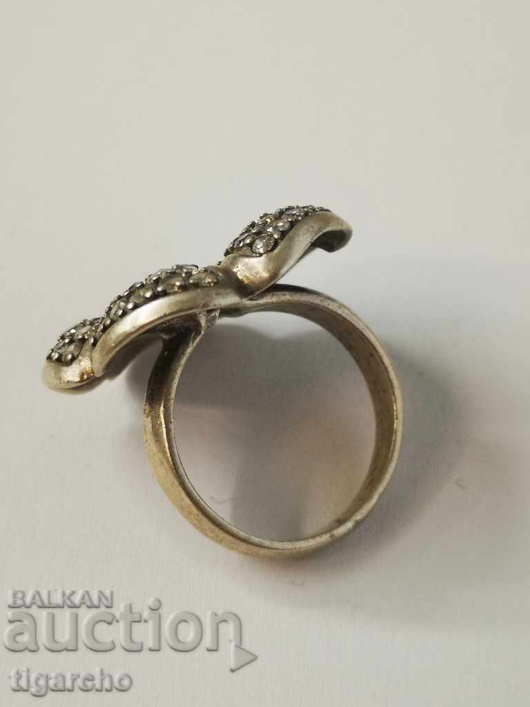 Ladies' silver ring - 5 Ladies' silver ring - 5