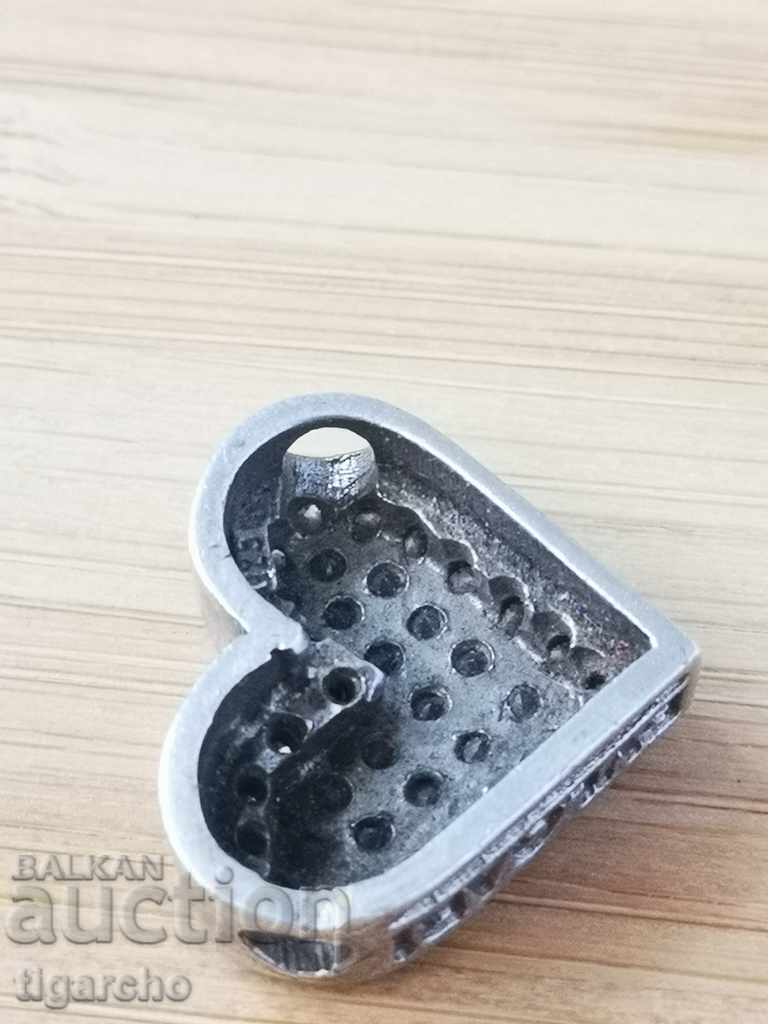 Auction Silver heart Auction Silver heart