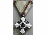 5040 Kingdom of Bulgaria Order of Civil Merit V st silver