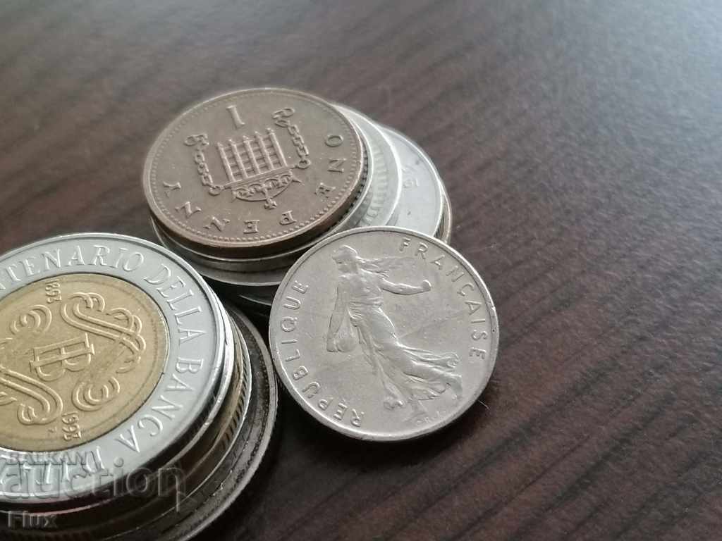 Coin - France - 1/2 (half) franc 1973 with price 0.95 BGN | € 0.49 Coin - France - 1/2 (half) franc 1973 with price 0.95 BGN | € 0.49