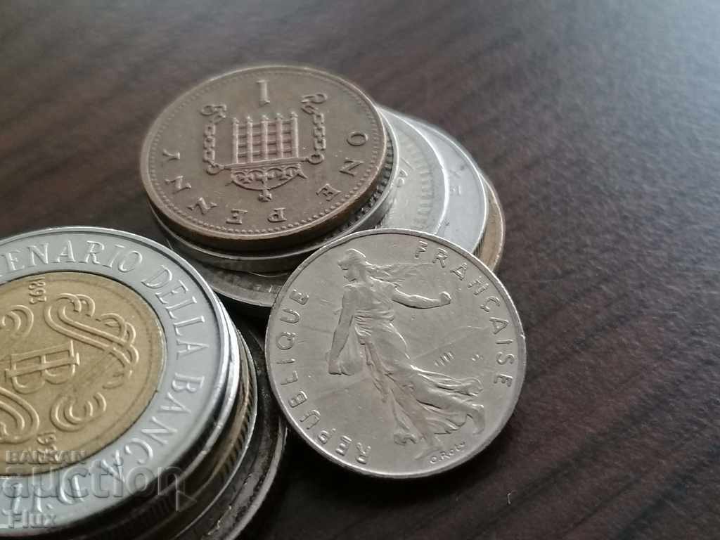 Coin - France - 1/2 (half) franc 1983 with price 0.85 BGN | € 0.43