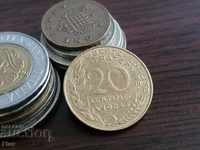 Coin - Γαλλία - 20 εκατοστά 1984.