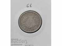 Сащ 5 цента 1899г Монета за колекция !